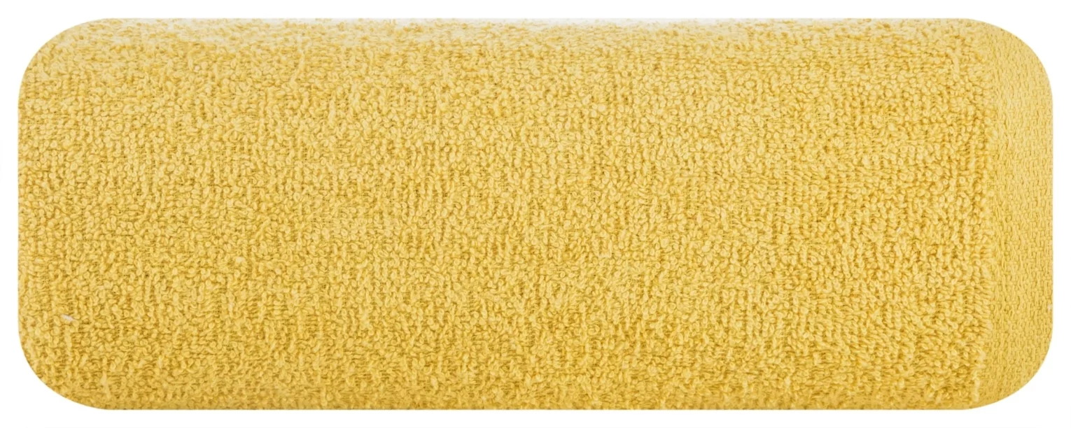 Ręcznik do rąk 30x50 cm bawełniany kolor musztardowy 400 g/m2 GŁADKI 1 Eurofirany