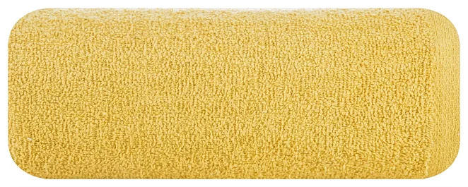 Ręcznik do rąk 30x50 cm bawełniany kolor musztardowy 400 g/m2 GŁADKI 1 Eurofirany