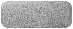 Ręcznik kąpielowy 50x90 cm bawełniany kolor srebrny 400 g/m2 GŁADKI 1 Eurofirany