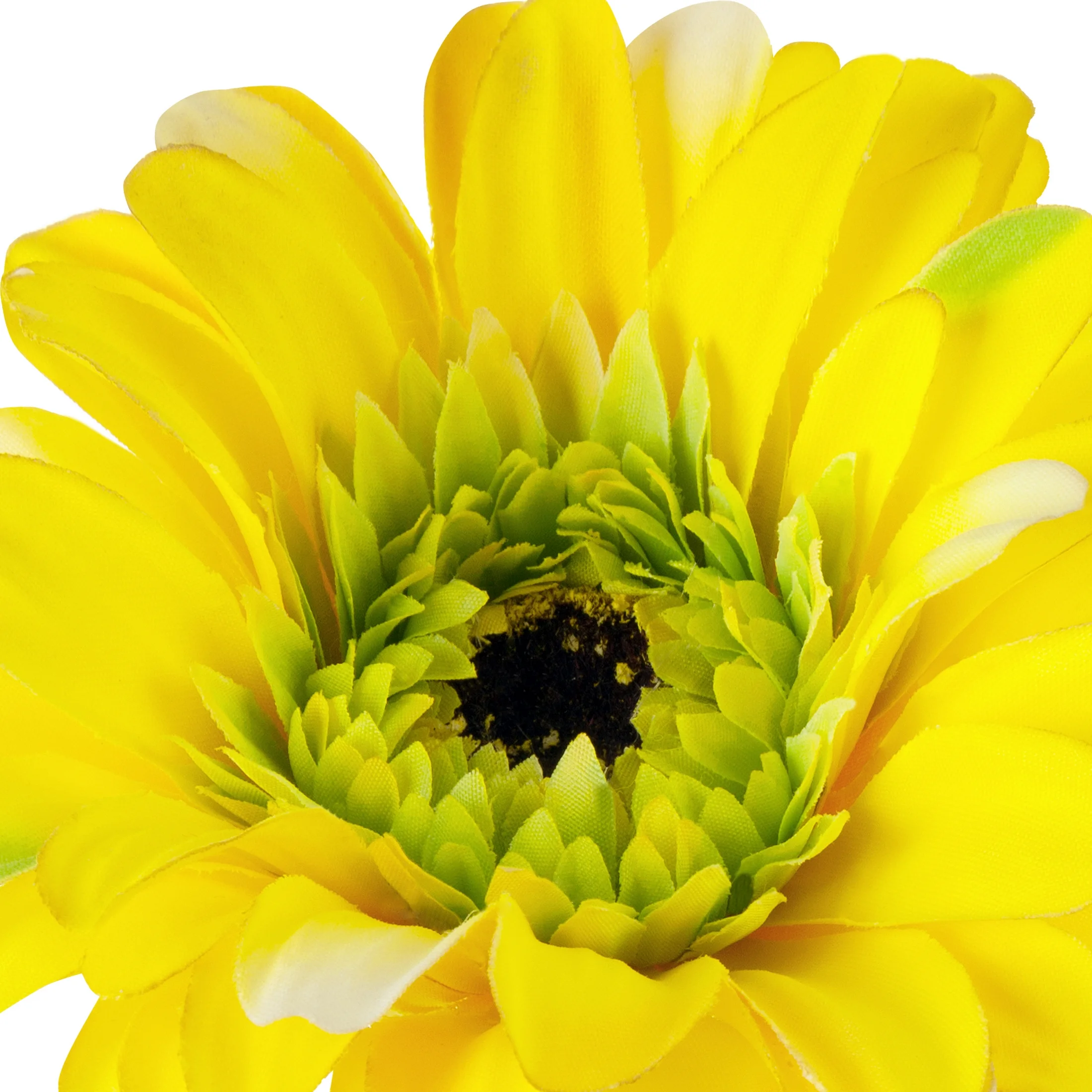 Kwiat sztuczny gerbera żółta 55 cm