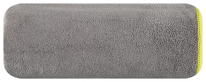 Ręcznik plażowy 80x160 cm z mikrofibry kolor stalowy szybkoschnący 380 g/m2 IGA Eurofirany