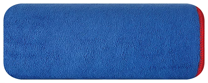 Ręcznik plażowy 80x160 cm z mikrofibry kolor granatowy szybkoschnący 380 g/m2 IGA Eurofirany