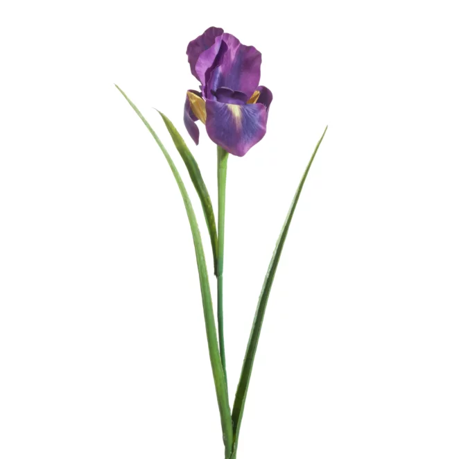 Kwiat sztuczny irys fioletowy 61 cm