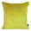 Poszewka na poduszkę 45x45 cm welwetowa, dwustronna i imitacji lnu z wypustką na brzegach jasnozielona, jasnoszara VELVET 57 EUROFIRANY PREMIUM