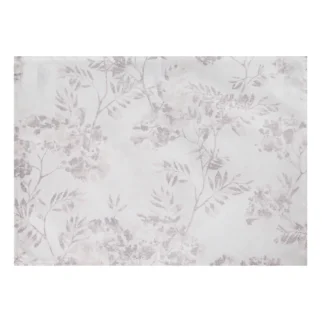 Komplet podkładek 4 szt kremowo, beżowy 30x40 cm wodoodporny GARDEN na taras oraz balkon z motywem roślinnym