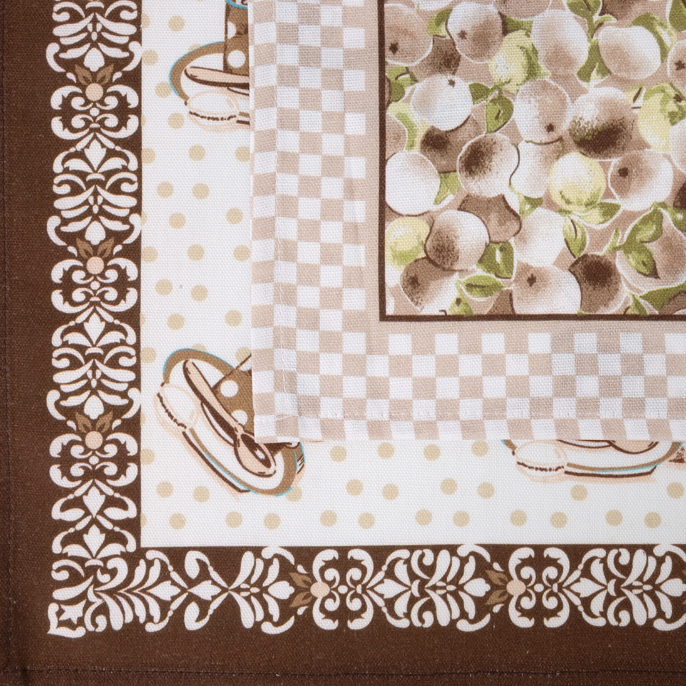 Komplet ściereczek kuchennych 2szt 50x70 cm bawełniany kolor beżowy 200 g/m2 MELANI Eurofirany