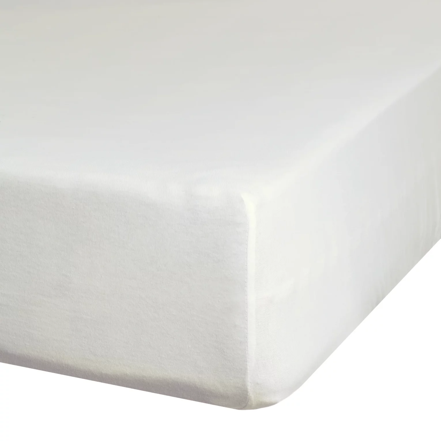 Prześcieradło jersey z gumką 120x200 cm z bawełny kolor kremowy 125 g/m2 Design 91 Eurofirany