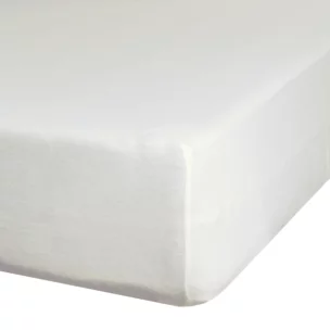 Prześcieradło jersey z gumką 120x200 cm z bawełny kolor kremowy 125 g/m2 Design 91 Eurofirany