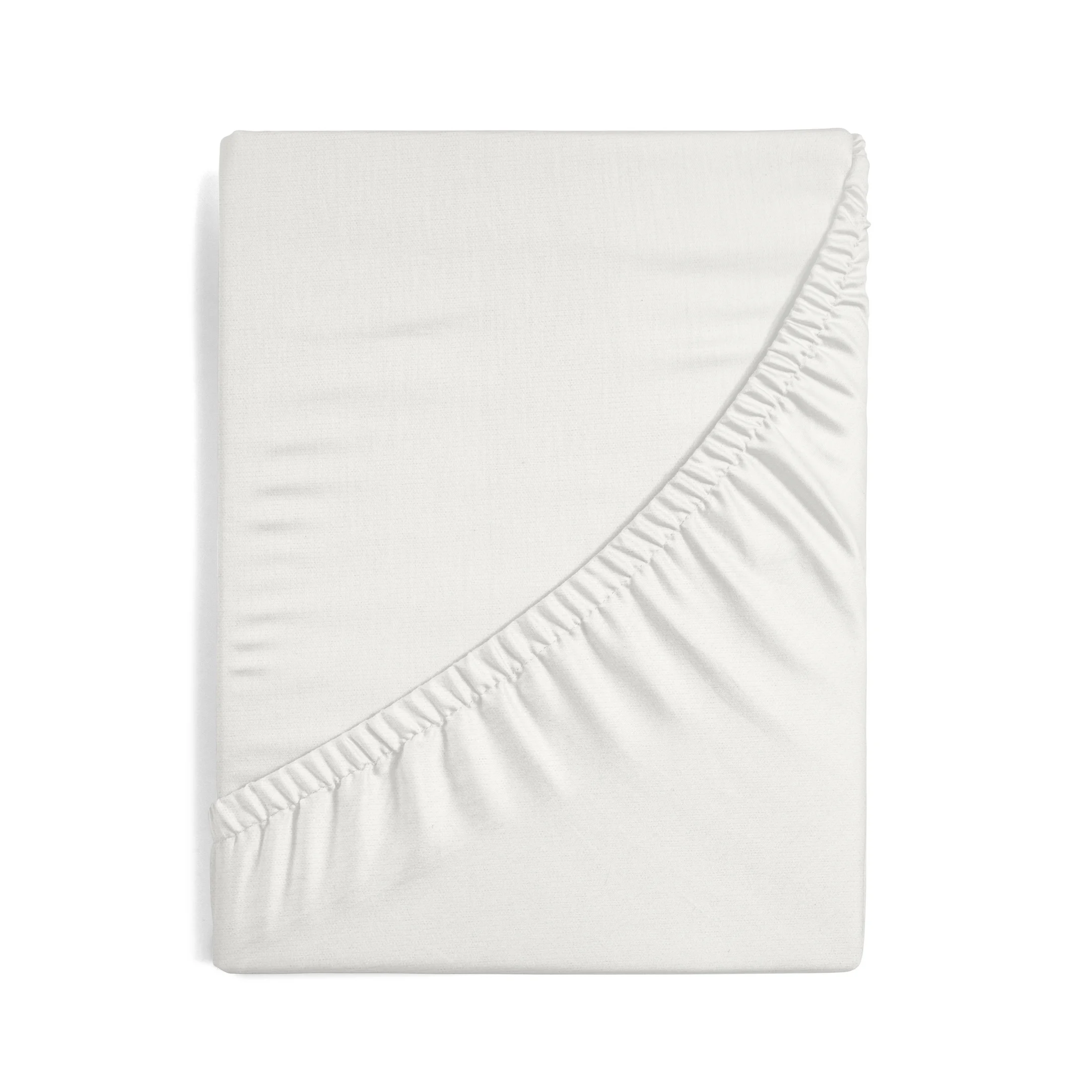Prześcieradło jersey z gumką 120x200 cm z bawełny kolor kremowy 125 g/m2 Design 91 Eurofirany