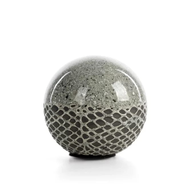 Kula dekoracyjna stalowa w nowoczesnej stylistyce 8x8 cm NORI Eurofirany