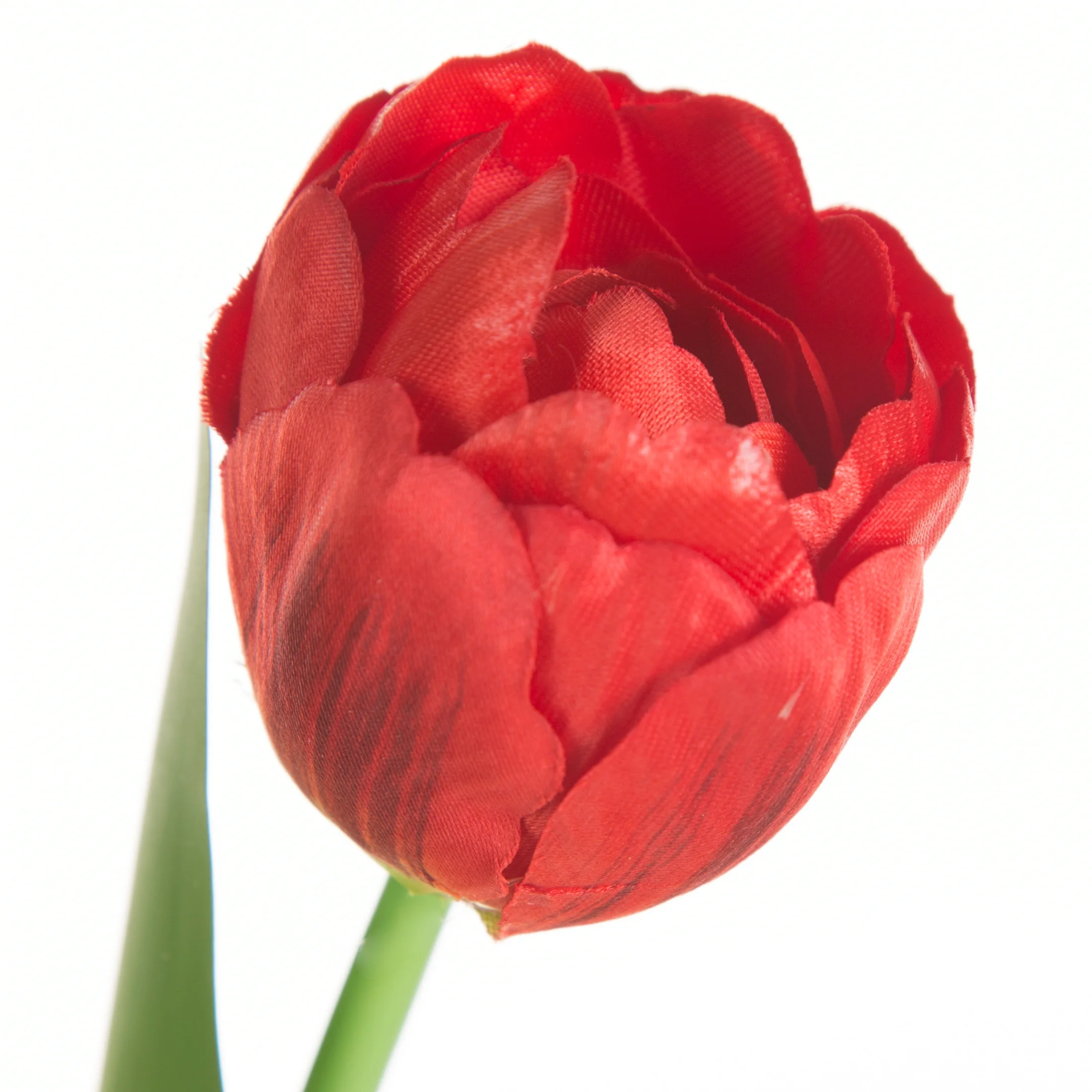 Kwiat sztuczny tulipan czerwony 37 cm