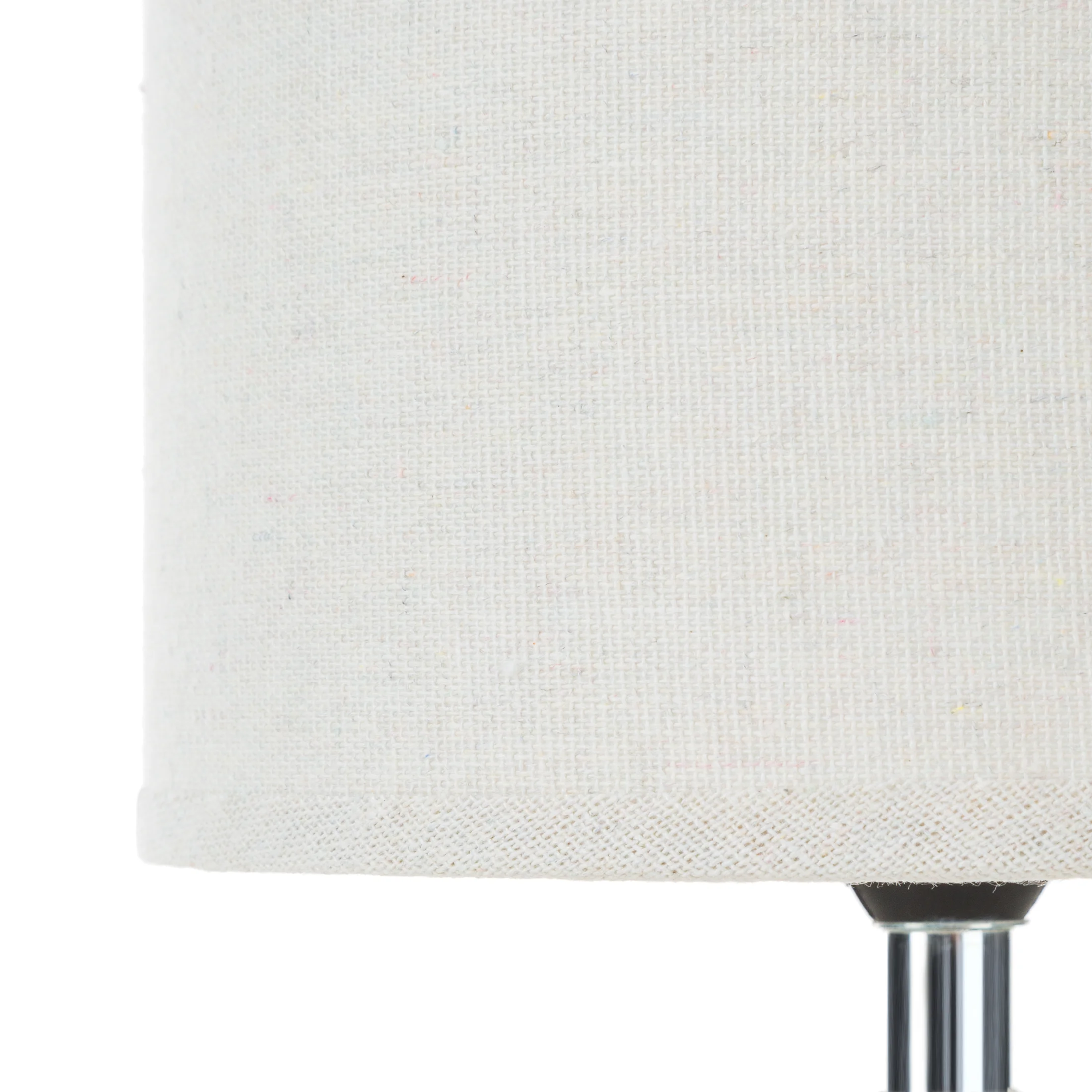 Lampa ceramiczna kremowo-beżowa z matowym abażurem średnica 18x32 cm AMIRI Eurofirany