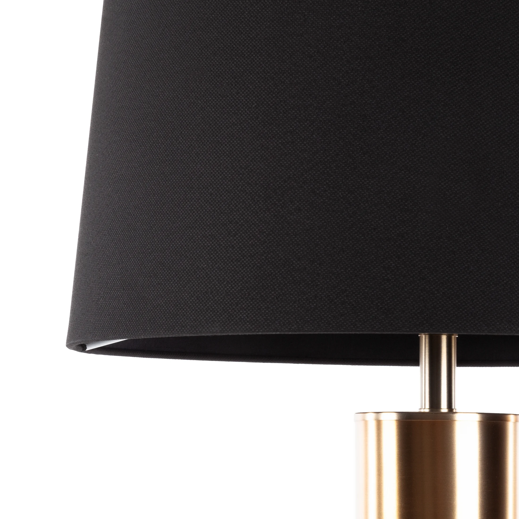 Lampa stojąca do salonu czarna w minimalistycznym stylu 36 x 157 cm LETI Eurofirany