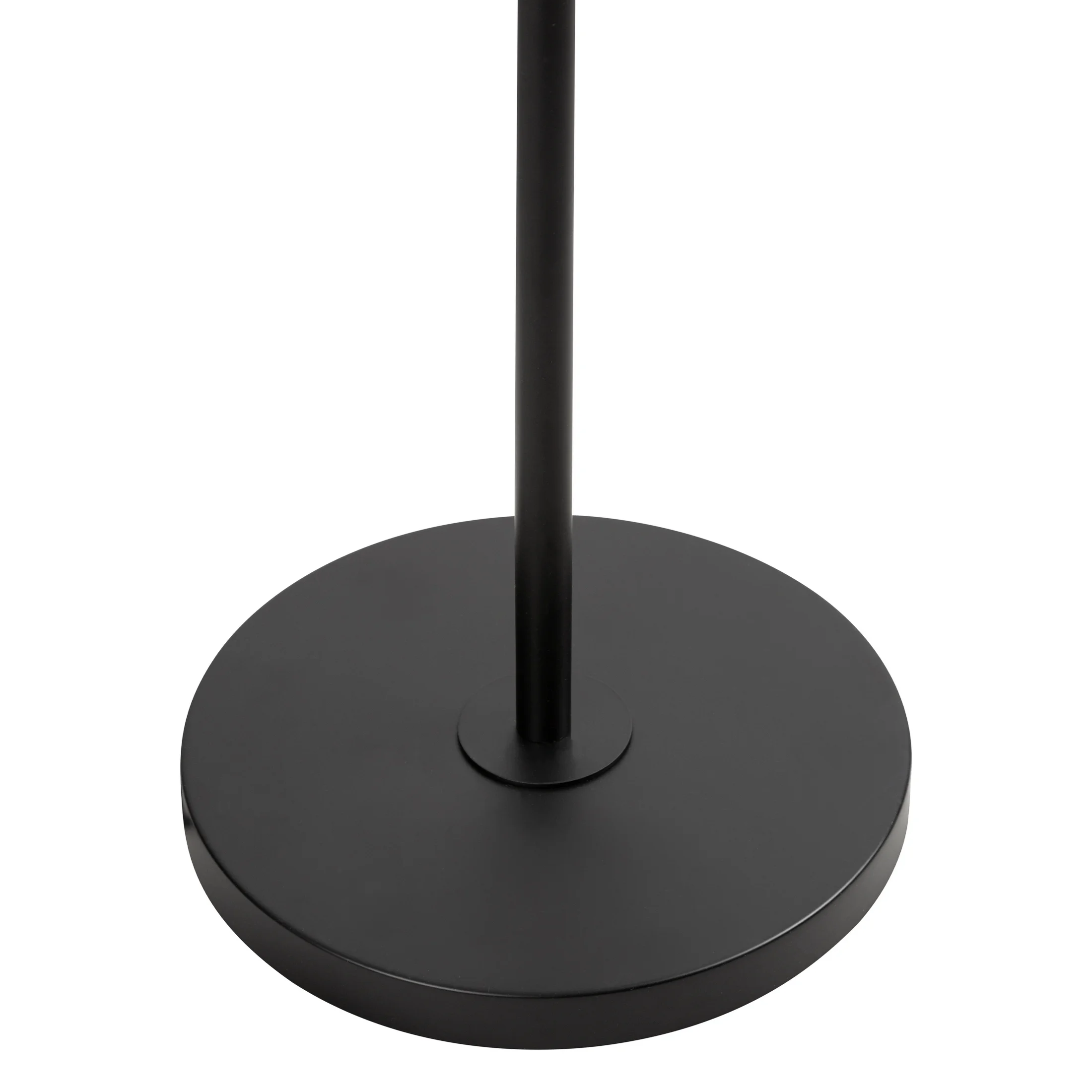 Lampa stojąca kolor zielono-czarna w minimalistycznym stylu i szklanym abażurem 23x150 cm - RUTH Eurofirany