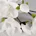 Kwiat sztuczny magnolii biały z plastycznej pianki foamiran 59 cm