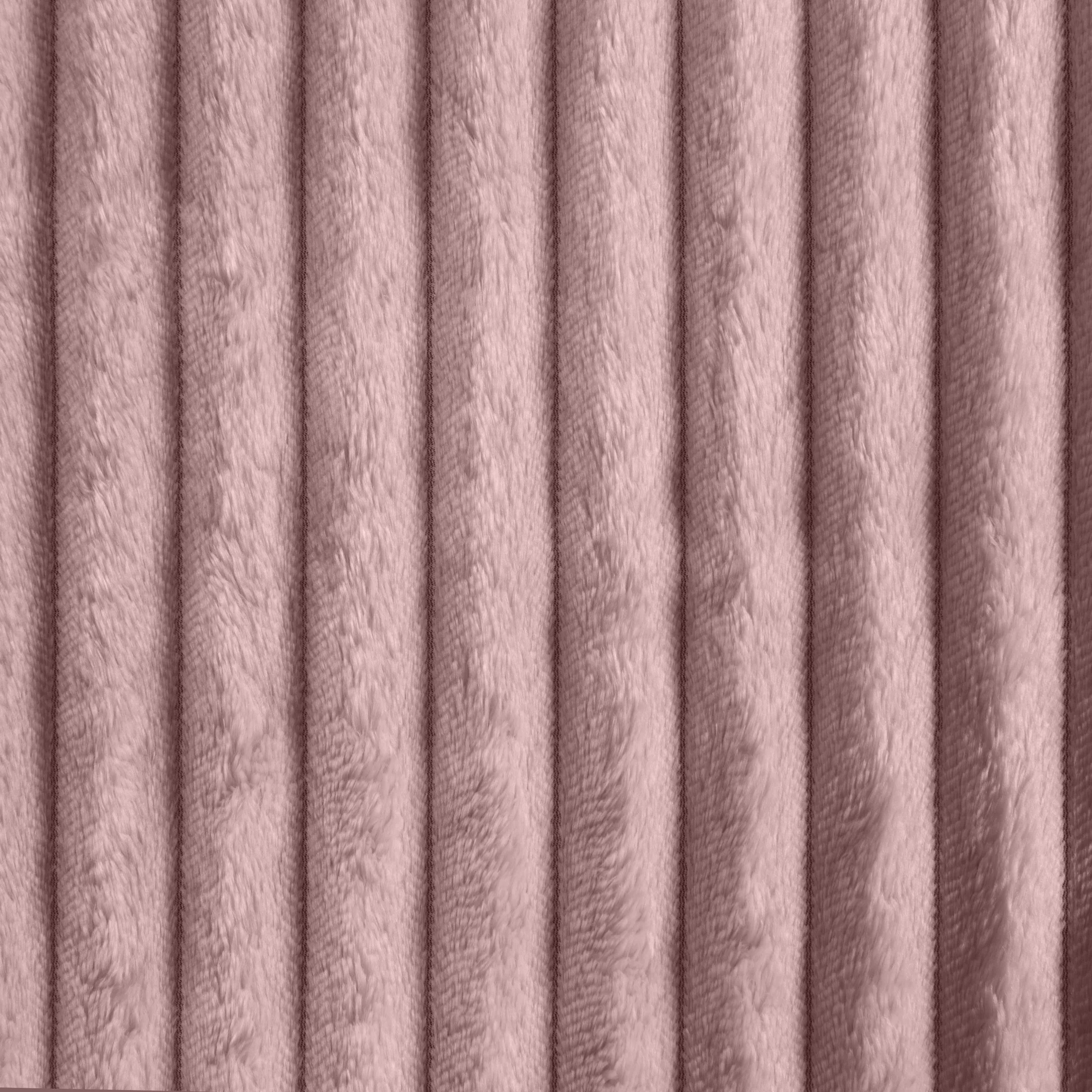 Narzuta na fotel /koc 70x160 cm pudrowo różowa z wytłaczanym wzorem i efektem 3D SOFT DESIGN 91 Eurofirany