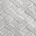 Narzuta na fotel-koc flano 70x160 cm srebrna zdobiona wytłaczanym wzorem CARO DESIGN 91 Eurofirany