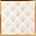 Obraz geometryczny biały ze złotym nadrukiem w złotej ramie 53x53 cm BLANCA 2 LIMITED COLLECTION