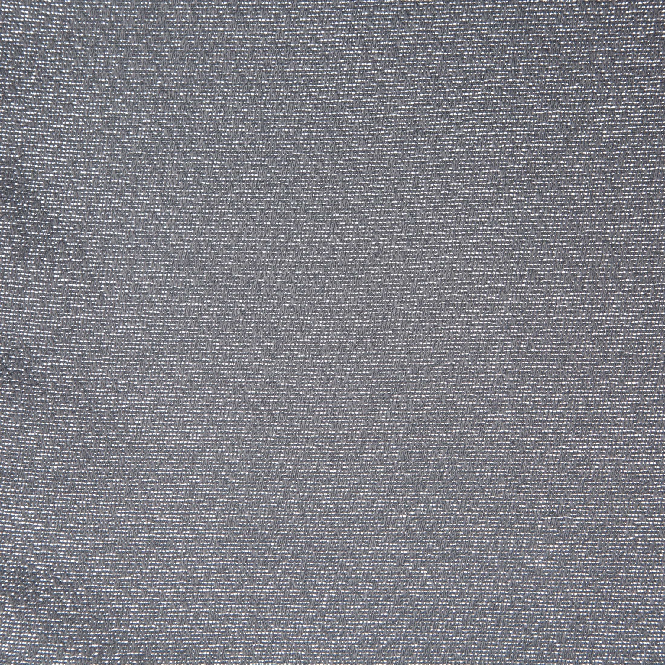 Obrus stalowo, srebrny 140x180 cm plamoodporny EDNA zdobiony błyszczącym delikatnym wzorem
