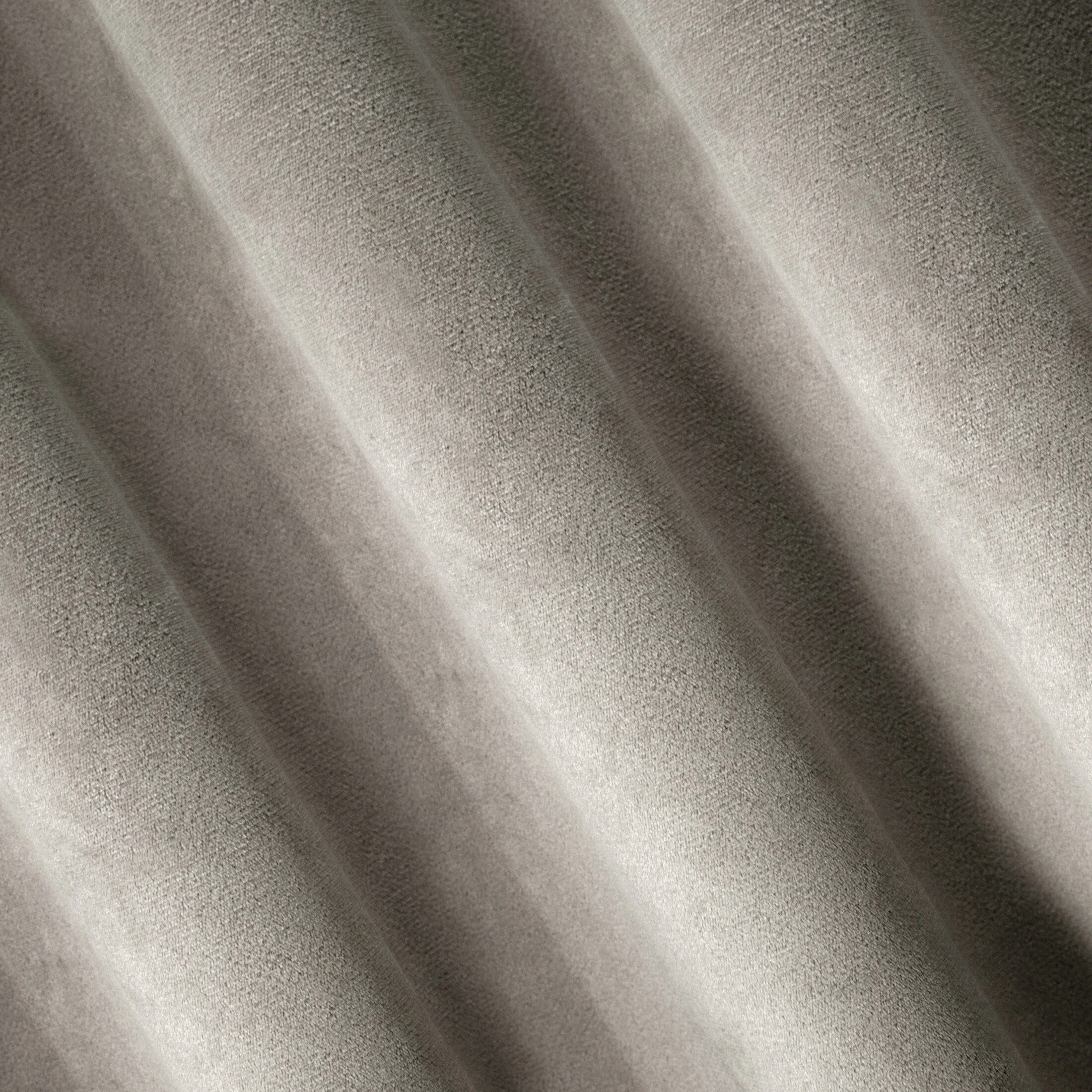 Zasłona beżowa z gładkiego welwetu 140x250 cm przelotka PIERRE Eurofirany