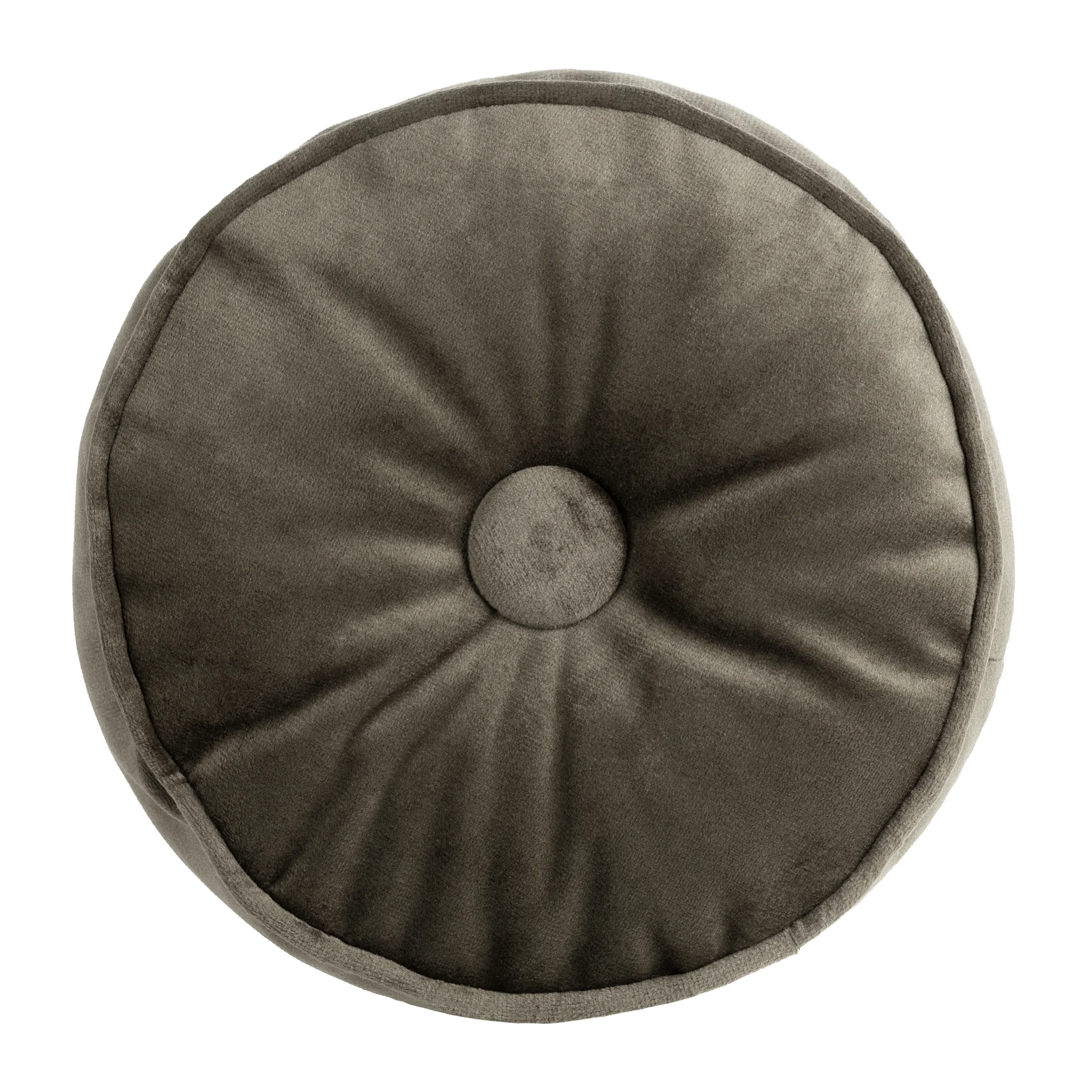 Poduszka w kształcie walca 20x45 cm welwetowa beżowa VELVET 59 Eurofirany