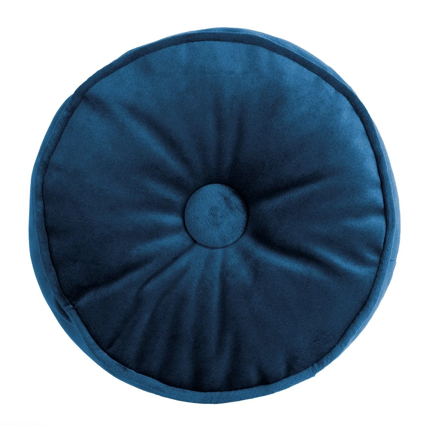 Poduszka w kształcie walca 20x45 cm welwetowa granatowa VELVET 59 Eurofirany