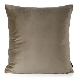 Poszewka na poduszkę 45x45 cm welwetowa beżowa ELORA EUROFIRANY PREMIUM