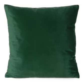 Poszewka na poduszkę 45x45 cm welwetowa ciemnozielona ELORA EUROFIRANY PREMIUM