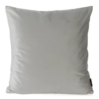 Poszewka na poduszkę 45x45 cm welwetowa srebrna ELORA EUROFIRANY PREMIUM