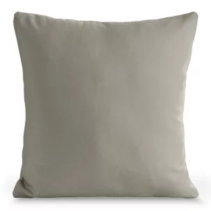 Poszewka na poduszkę 45x45 cm z gładkiej tkaniny wodoodpornej do ogrodu i na taras beżowa GARDENIA Eurofirany
