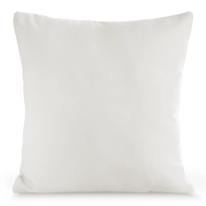 Poszewka na poduszkę 45x45 cm z gładkiej tkaniny wodoodpornej do ogrodu i na taras kremowa GARDENIA Eurofirany