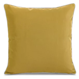 Poszewka na poduszkę 45x45 cm z gładkiej tkaniny wodoodpornej do ogrodu i na taras żółty GARDEN 4 Eurofirany
