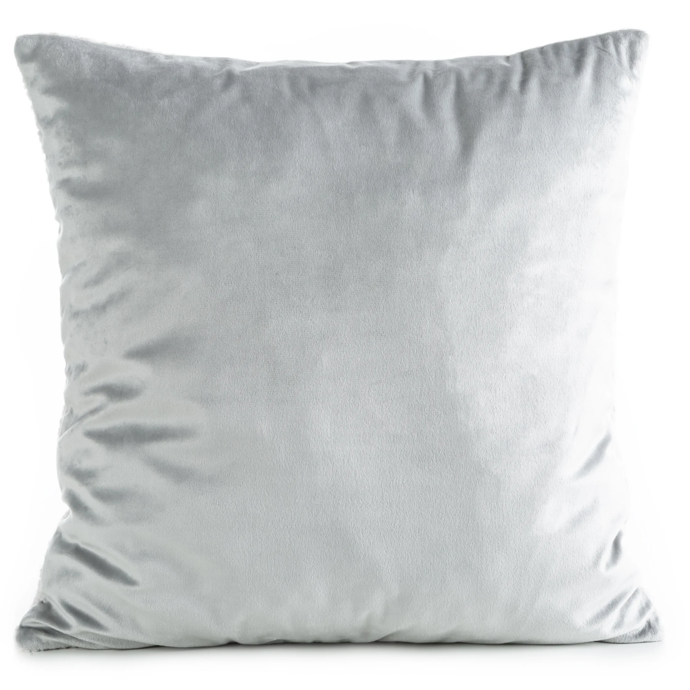 Poszewka na poduszkę 45x45 cm jasnosrebrna z bukli MELLO Eurofirany