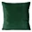 Poszewka na poduszkę 45x45 cm welwetowa ciemnozielona ELORA EUROFIRANY PREMIUM