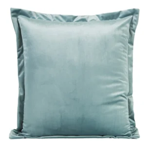 Poszewka na poduszkę 45x45 cm welwetowa z ozdobnymi brzegami morska RIA DIVA LINE Eurofirany