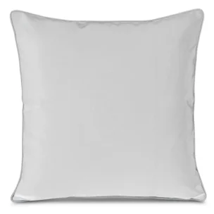 Poszewka na poduszkę 45x45 cm z gładkiej tkaniny wodoodpornej do ogrodu i na taras biało, czarna GARDEN 4 Eurofirany