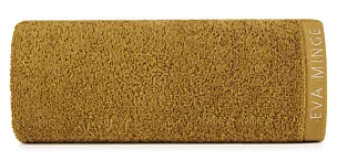 Ręcznik do rąk 30x50 cm bawełniany kolor miodowy z haftowanym logiem Eva Minge 550 g/m2 VENUS Eurofirany