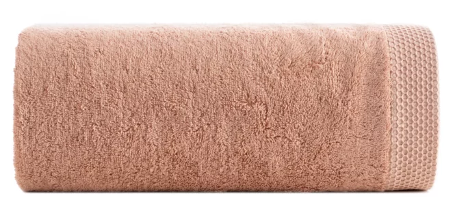 Ręcznik kąpielowy 50X90 cm bawełniany kolor pudrowy 500 g/m2 HARMONY Eurofirany