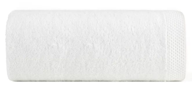Ręcznik kąpielowy 50X90 cm bawełniany kolor biały 500 g/m2 HARMONY Eurofirany