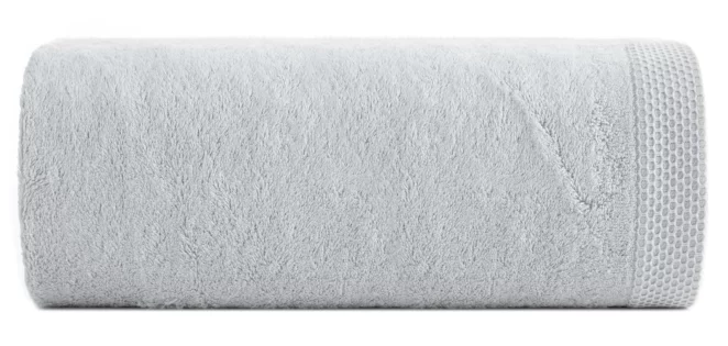 Ręcznik kąpielowy 50X90 cm bawełniany kolor srebrny 500 g/m2 HARMONY Eurofirany