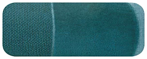 Ręcznik kąpielowy 70x140 cm bawełniany kolor ciemnoturkusowy z bordiurą z weluru 500 g/m2 LUCY Eurofirany