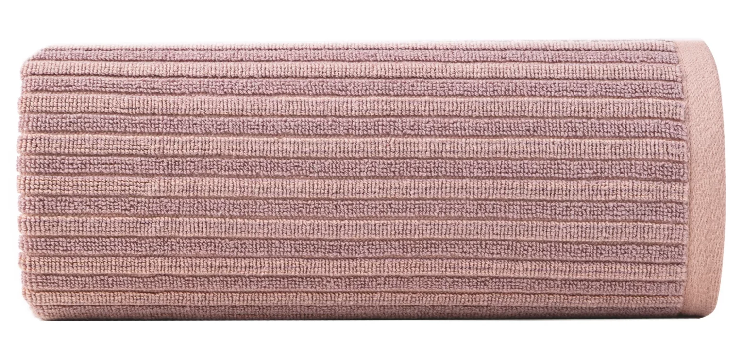Ręcznik kąpielowy 70x140 cm bawełniany kolor pudrowy róż 480 g/m2 AVINION Terra Collection Eurofirany