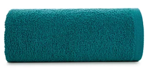 Ręcznik do rąk 30x50 cm bawełniany kolor ciemnoturkusowy 500 g/m2 GŁADKI 2 Eurofirany