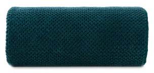 Ręcznik kąpielowy 50x90 cm szybkoschnący z mikrofibry kolor ciemnozielony o ryżowej strukturze 280 g/m2 ZOE 1 Eurofirany