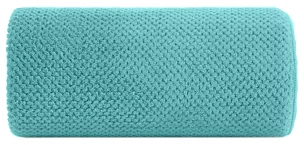 Ręcznik kąpielowy 50x90 cm szybkoschnący z mikrofibry kolor miętowy o ryżowej strukturze 280 g/m2 ZOE 1 Eurofirany