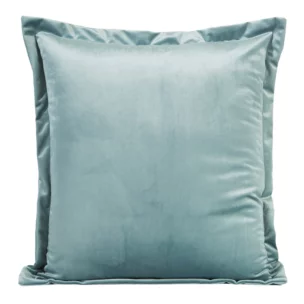 Poszewka na poduszkę 45x45 cm welwetowa z ozdobnymi brzegami morska RIA DIVA LINE Eurofirany