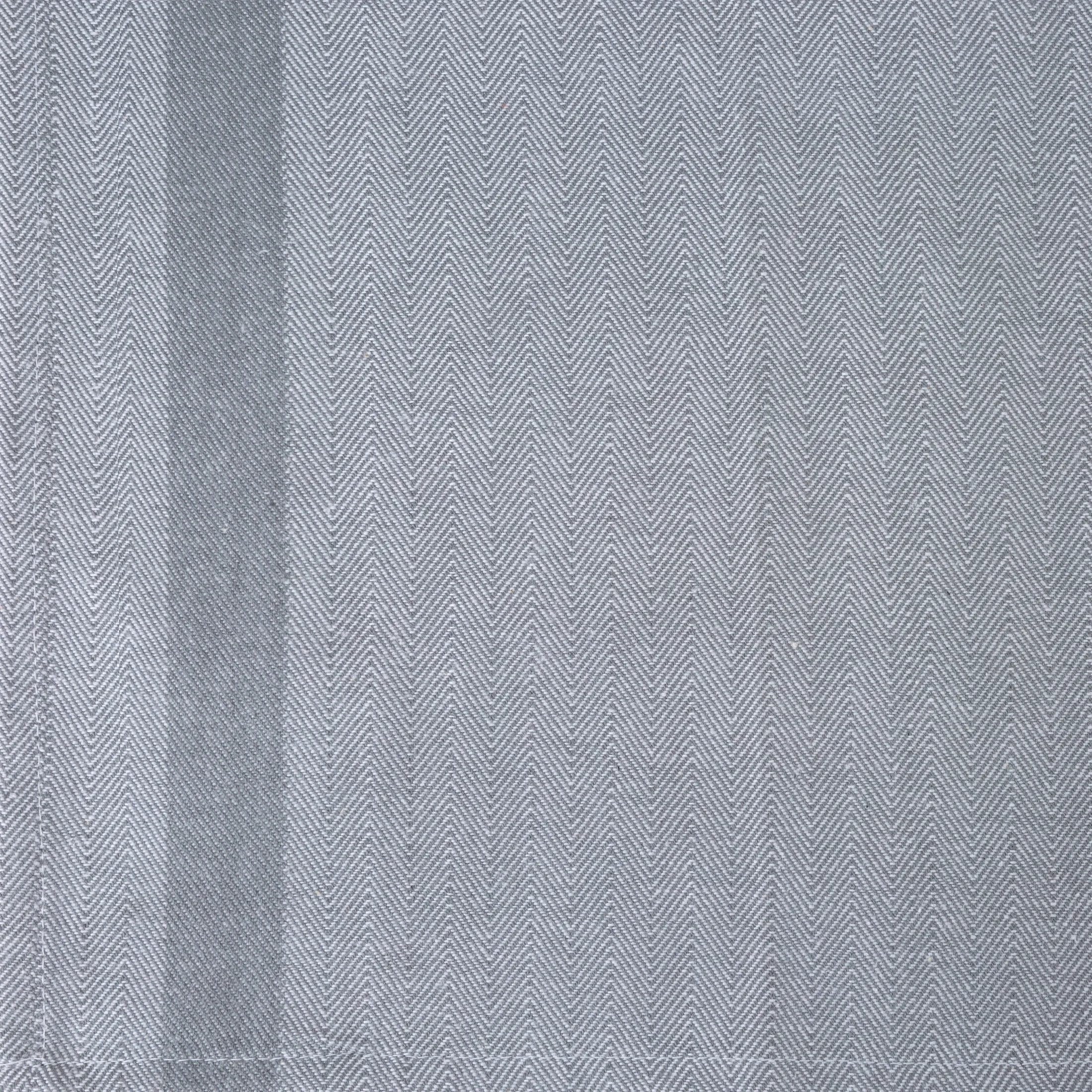 Ściereczka kuchenna 50x70 cm bawełniana kolor srebrny zdobiona pasami 200 g/m2 OLIVIA Eurofirany