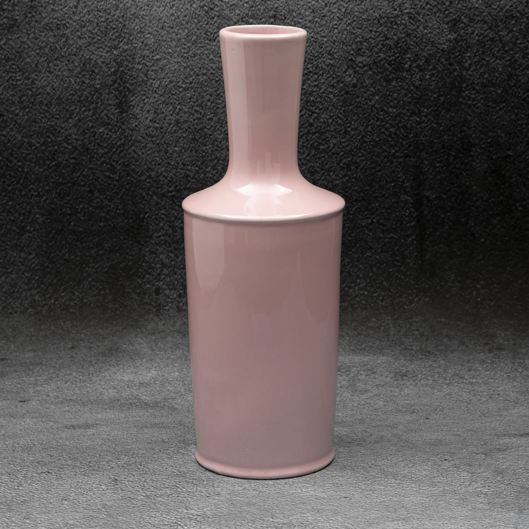 Wazon ceramiczny SIMONA 1 różowy z perłowym połyskiem Eurofirany