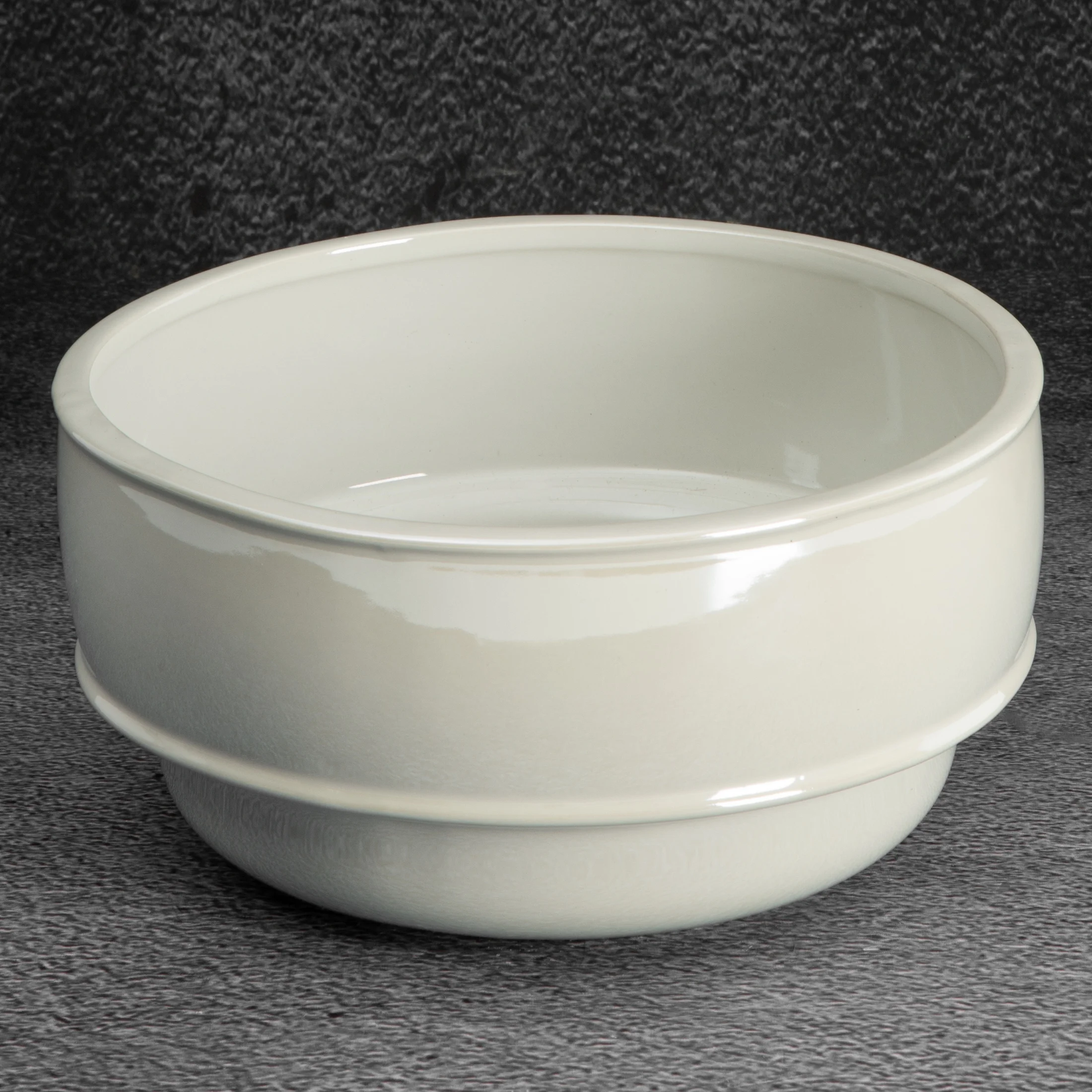 Misa ceramiczna dekoracyjna perłowa z perłowym połyskiem średnica 20x10 cm SIMONA Eurofirany