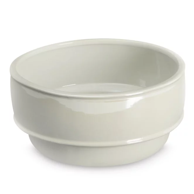 Misa ceramiczna dekoracyjna perłowa z perłowym połyskiem średnica 20x10 cm SIMONA Eurofirany
